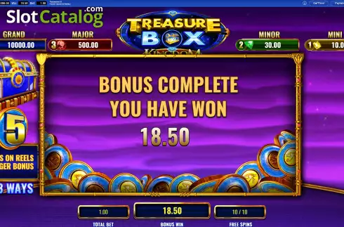 Скрин9. Treasure Box Kingdom слот