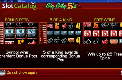 Скрин2. Big City 5's слот