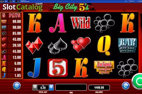 Скрин3. Big City 5's слот