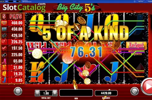 Скрин5. Big City 5's слот