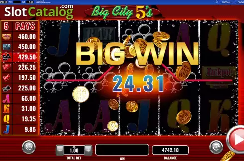 Скрин6. Big City 5's слот