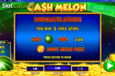 Скрин9. Cash Melon слот