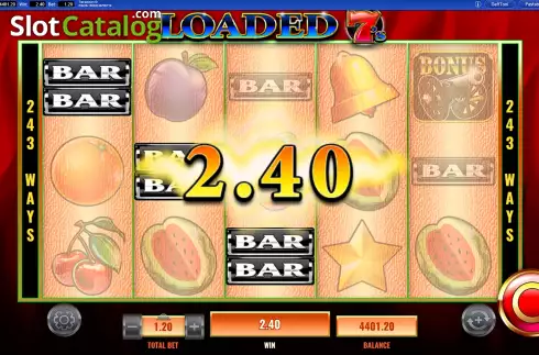 Скрин4. Loaded 7's слот