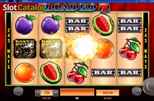 Скрин8. Loaded 7's слот