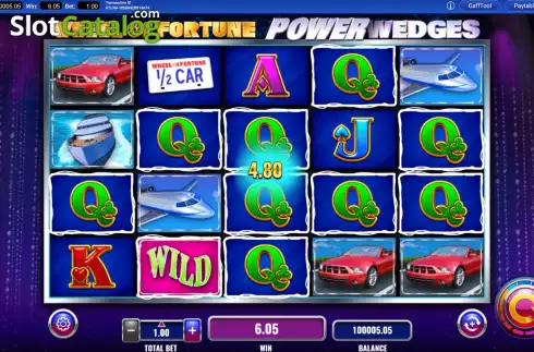 Скрин3. Wheel of Fortune Power Wedges слот