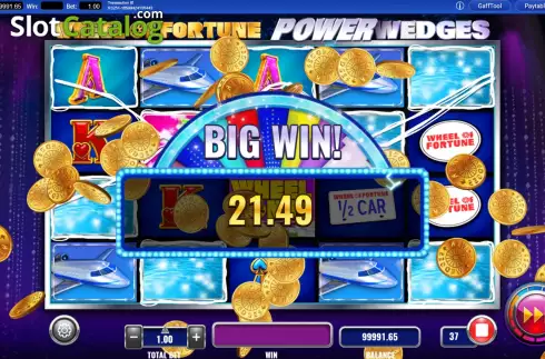 Скрин4. Wheel of Fortune Power Wedges слот