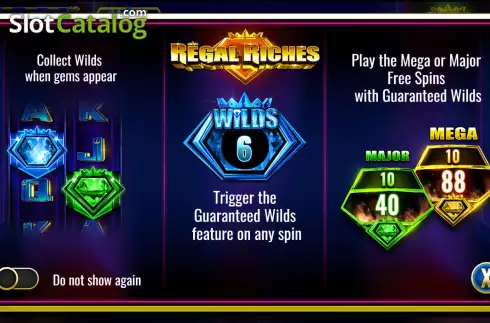 Скрин2. Regal Riches (IGT) слот