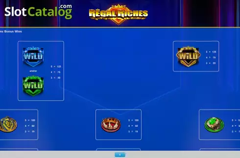 Скрин4. Regal Riches (IGT) слот