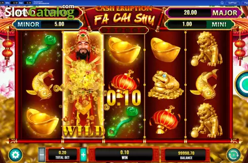 Скрин3. Cash Eruption Fa Cai Shu слот
