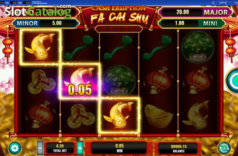 Скрин4. Cash Eruption Fa Cai Shu слот