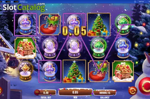 Скрин4. Snowy Secrets слот