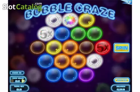 Скрин2. Bubble Craze слот