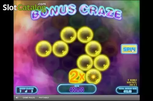 Скрин3. Bubble Craze слот