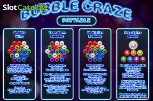 Скрин4. Bubble Craze слот