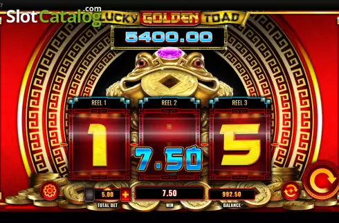 Скрин3. Lucky Golden Toad слот