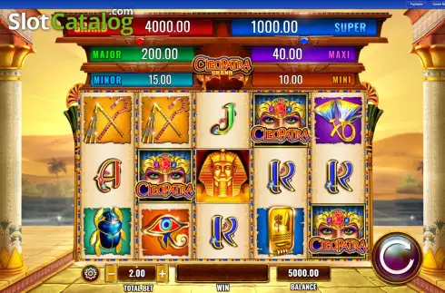 Скрин3. Cleopatra Grand слот