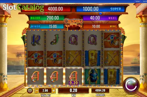 Скрин4. Cleopatra Grand слот