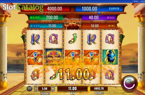 Скрин5. Cleopatra Grand слот