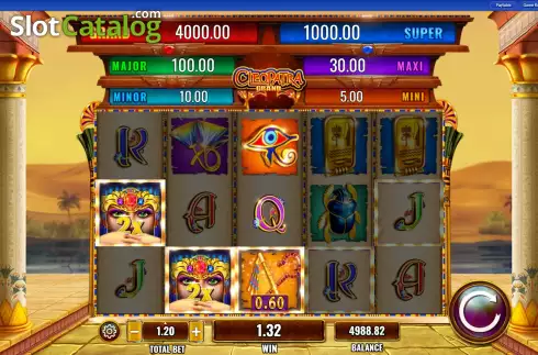 Скрин8. Cleopatra Grand слот