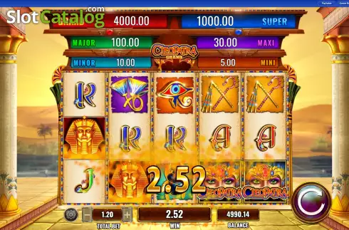 Скрин6. Cleopatra Grand слот