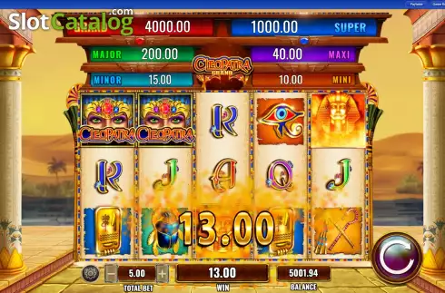 Скрин7. Cleopatra Grand слот