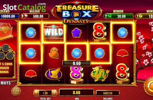 Скрин4. Treasure Box Dynasty слот