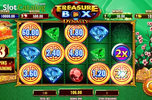 Скрин9. Treasure Box Dynasty слот