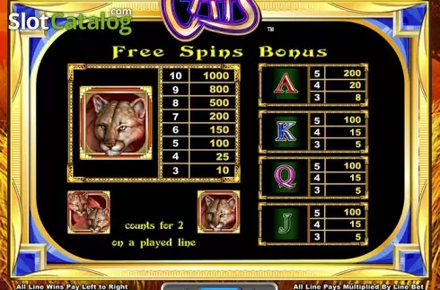 Скрин4. Cats слот