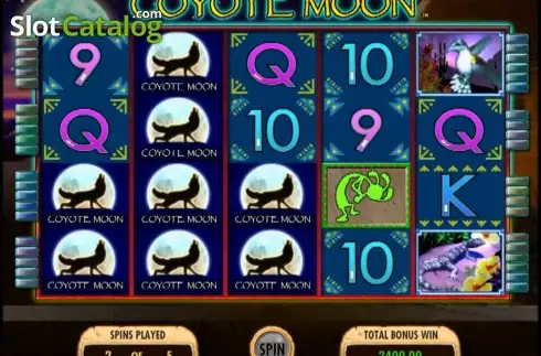 Скрин3. Coyote Moon слот