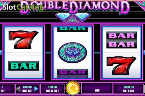 Скрин2. Double Diamond слот
