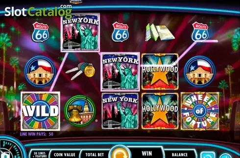 Скрин5. Wheel of Fortune on tour слот