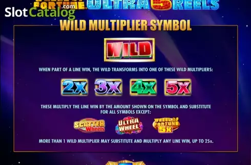 Скрин3. Wheel of Fortune Ultra 5 reels слот