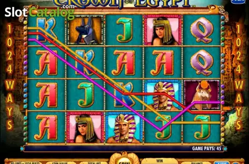 Скрин5. Crown of Egypt слот