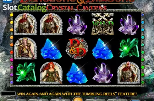 Скрин8. Dungeons and Dragons Crystal Caverns слот