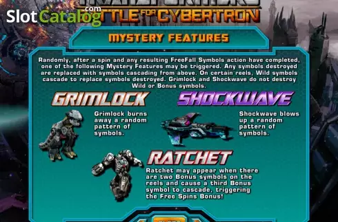 Скрин5. Transformers Battle for Cybertron слот
