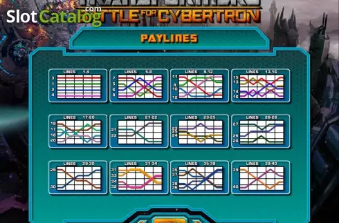 Скрин7. Transformers Battle for Cybertron слот