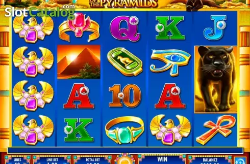 Скрин7. Treasures of the Pyramids слот