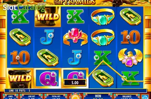 Скрин9. Treasures of the Pyramids слот