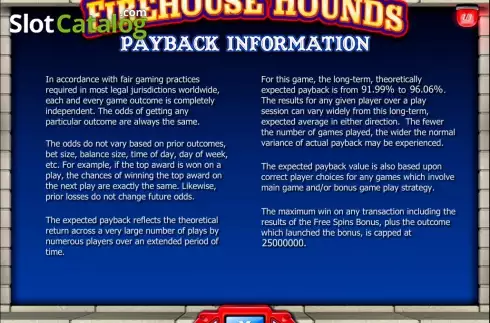 Скрин8. Firehouse Hounds слот