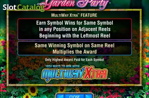 Скрин2. Garden Party слот