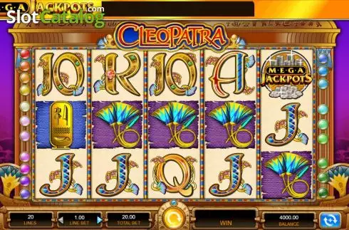 Скрин4. MegaJackpots Cleopatra слот