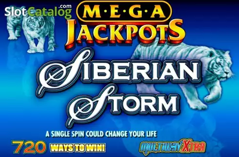 MegaJackpots Siberian Storm логотип