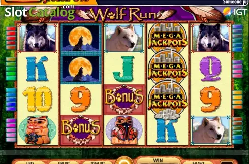 Скрин7. MegaJackpots Wolf Run слот