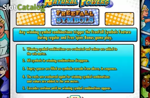 Скрин3. Natural Powers слот