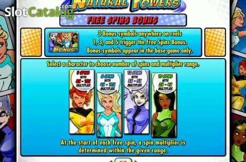 Скрин6. Natural Powers слот