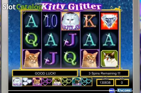 Скрин3. Kitty Glitter слот