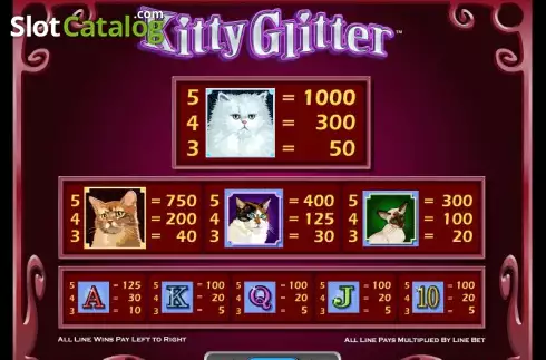 Скрин5. Kitty Glitter слот