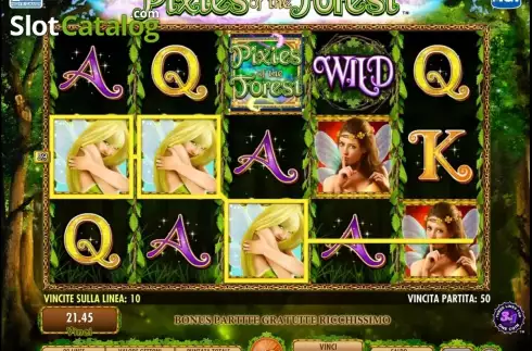 Скрин2. Pixies of the Forest слот