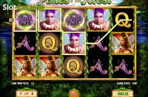 Скрин3. Pixies of the Forest слот