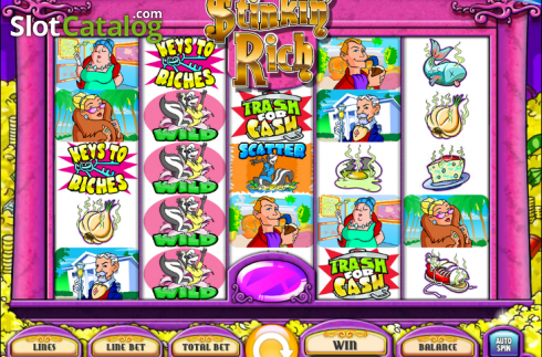 Скрин2. Stinkin Rich (IGT) слот